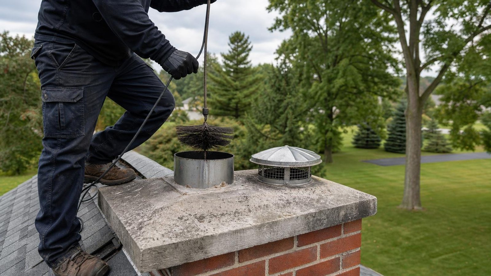 Local chimney sweep & inspection for Lakemore homes